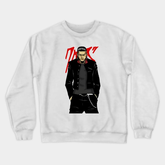 Crows Zero Rebel Crewneck Sweatshirt by shieldjohan